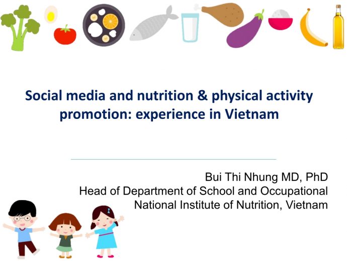 Social Media and Nutrition & Physical Activity Promotion: Experience in Vietnam
