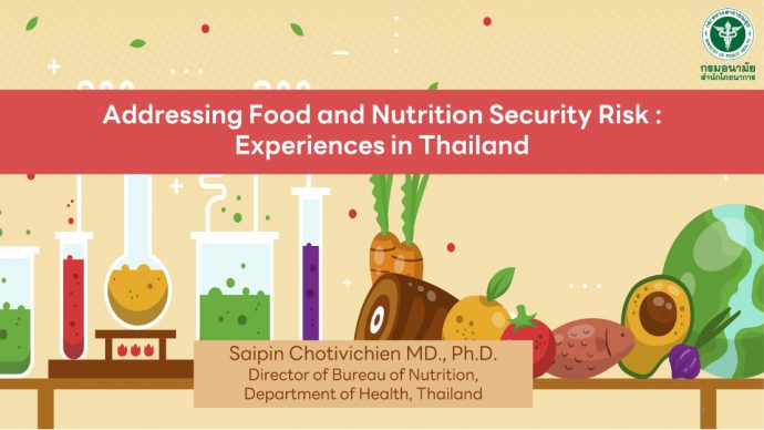 Cover image for Presentation 5: Addressing Food and Nutrition Security Risk : Experiences in Thailand