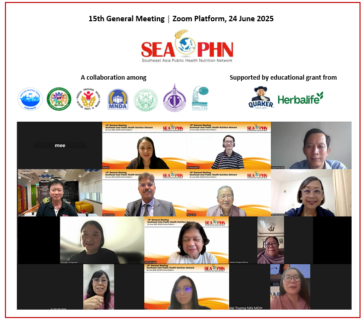 Attendees at the 15th SEA-PHN Network General Meeting