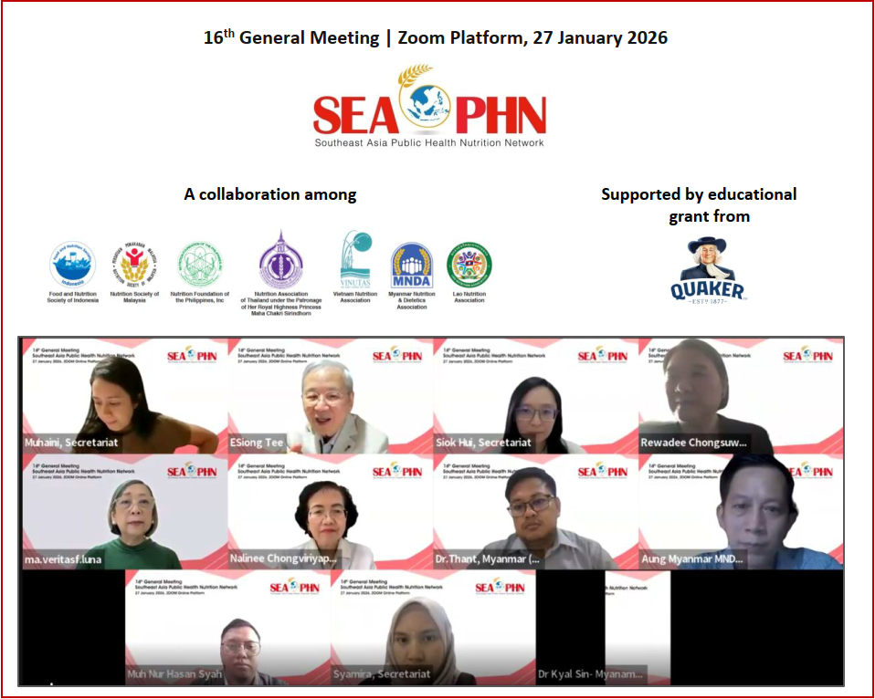 Attendees at the 16th SEA-PHN Network General Meeting